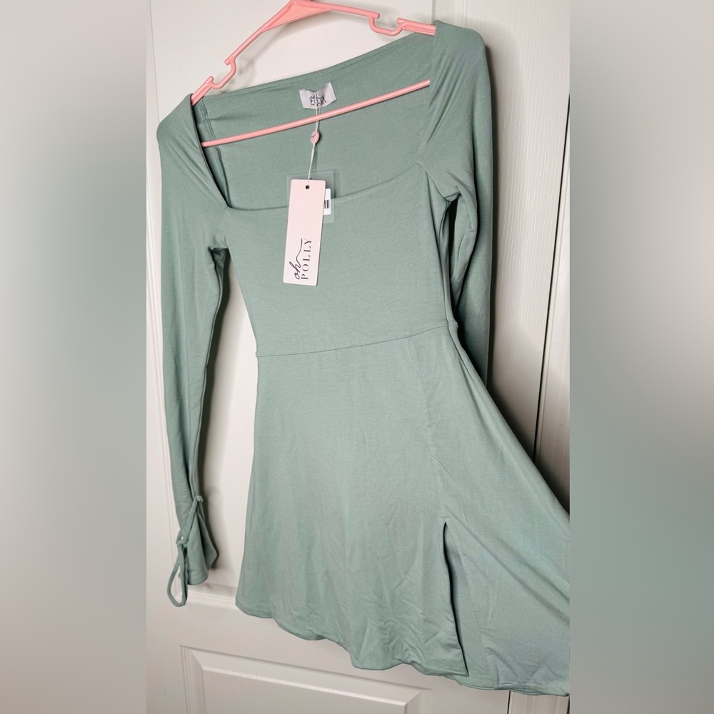 Oh Polly NWT US size 2 dress with built in bodysuit